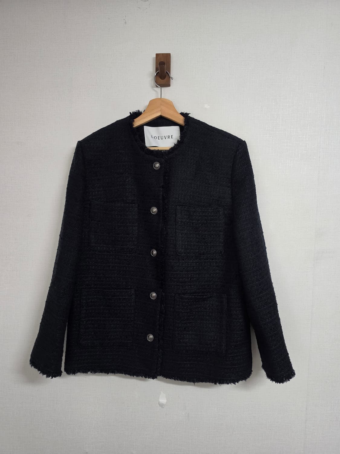 2026 루에브르  오버사이즈 트위드 자켓 상품이미지2