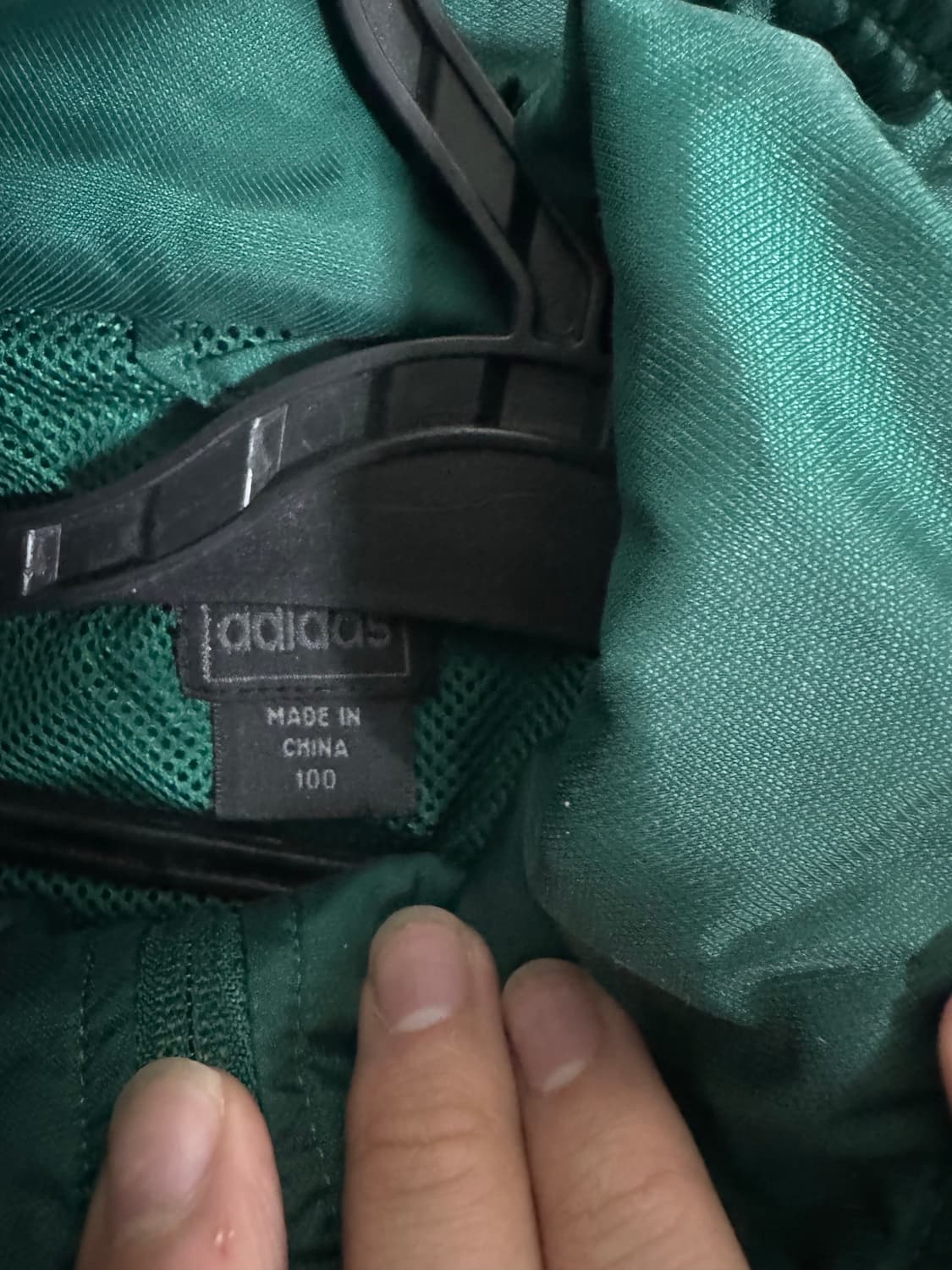 아디다스 멕시코 국대 하이넥 후드 윈드브레이커 바람막이  상품이미지5