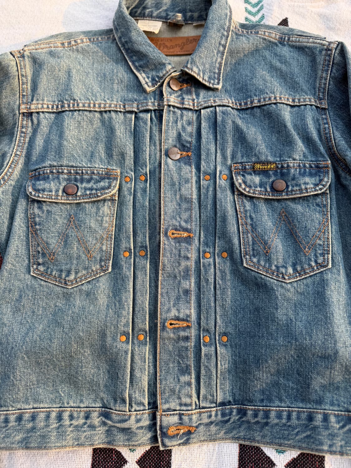 Wrangler 11MJ 데님 자켓 (Made in Japan) M 상품이미지2