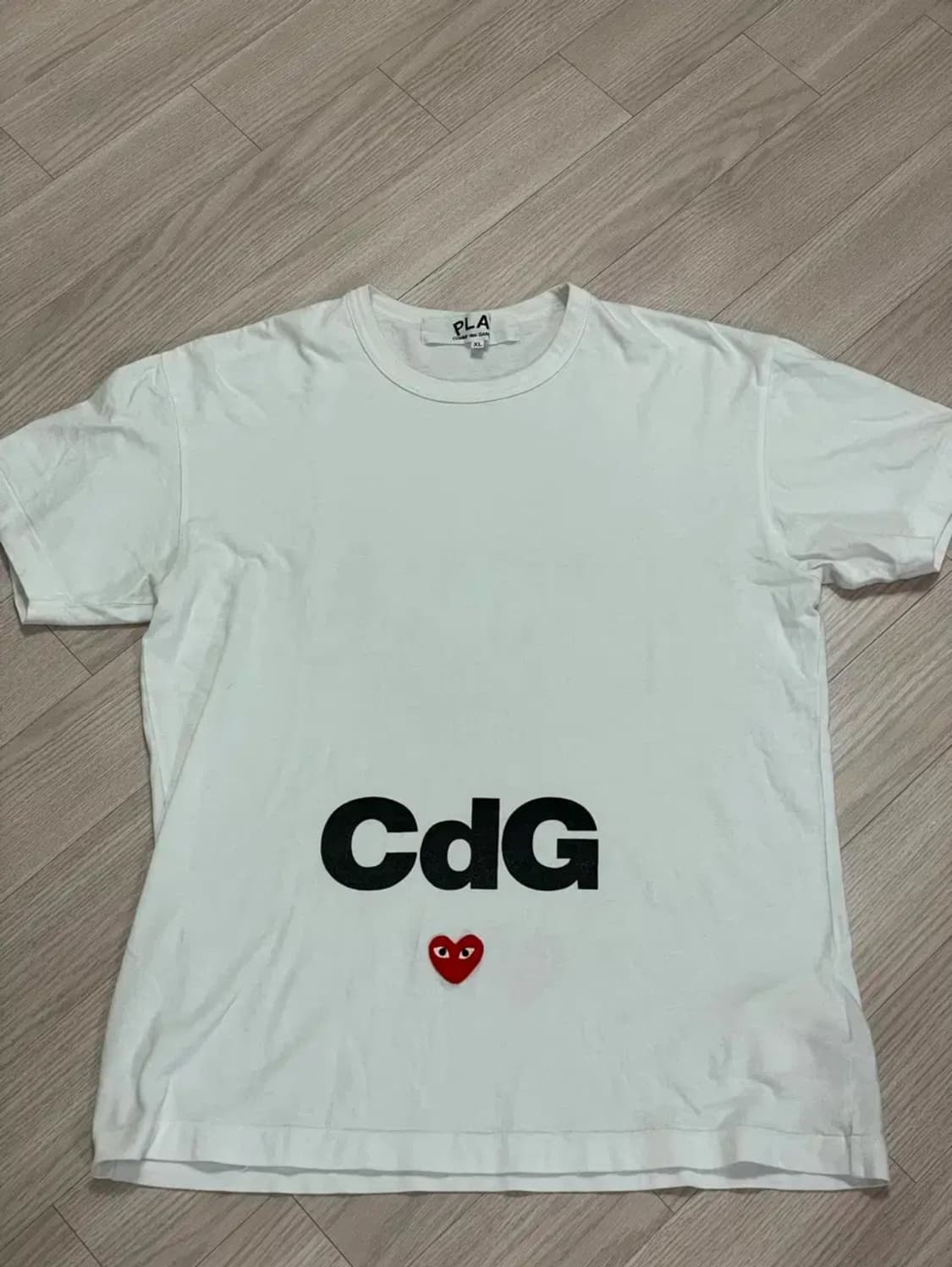 꼼데가르송 CDG 반팔 XL 극미중고 상품이미지3
