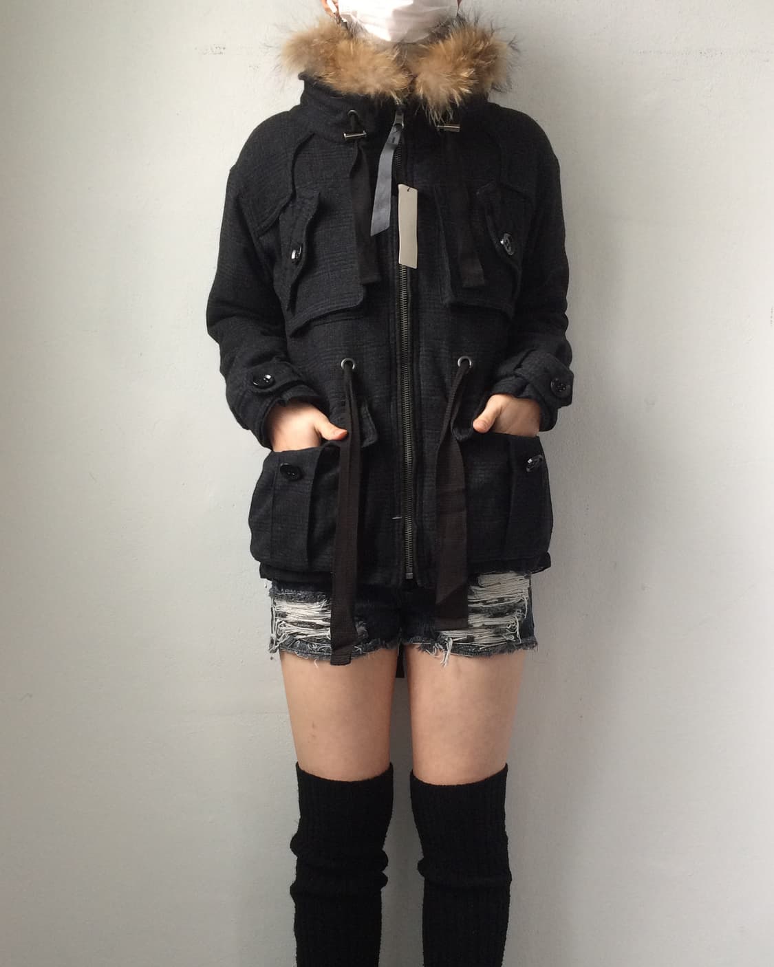 reversible Fur layered multi pocket jack 상품이미지1