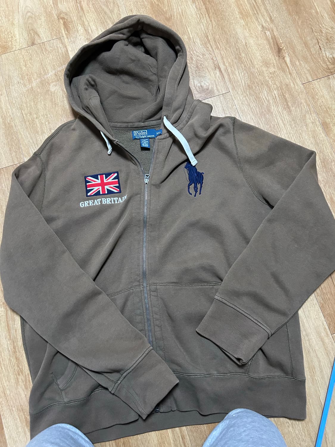 폴로 후드집업 상품이미지1