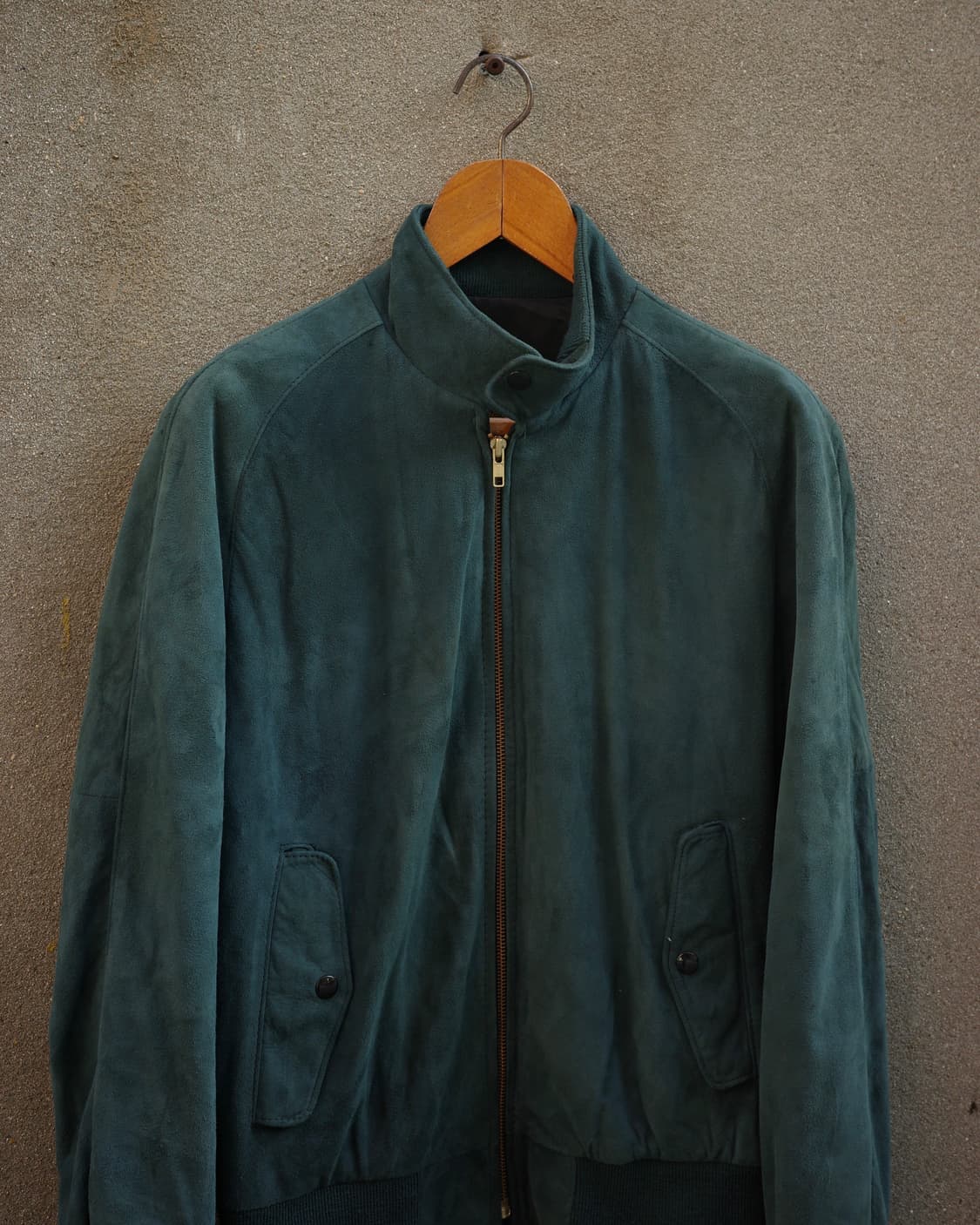 80‘s Reed sportswear 스웨이드 해링턴 자켓 상품이미지2