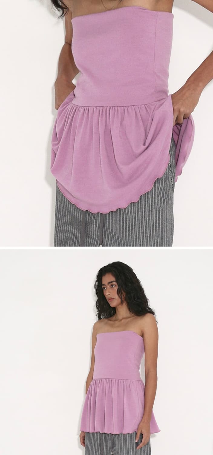 폴리수엠 BOTH SKIRT AND TOP, PINK 상품이미지3