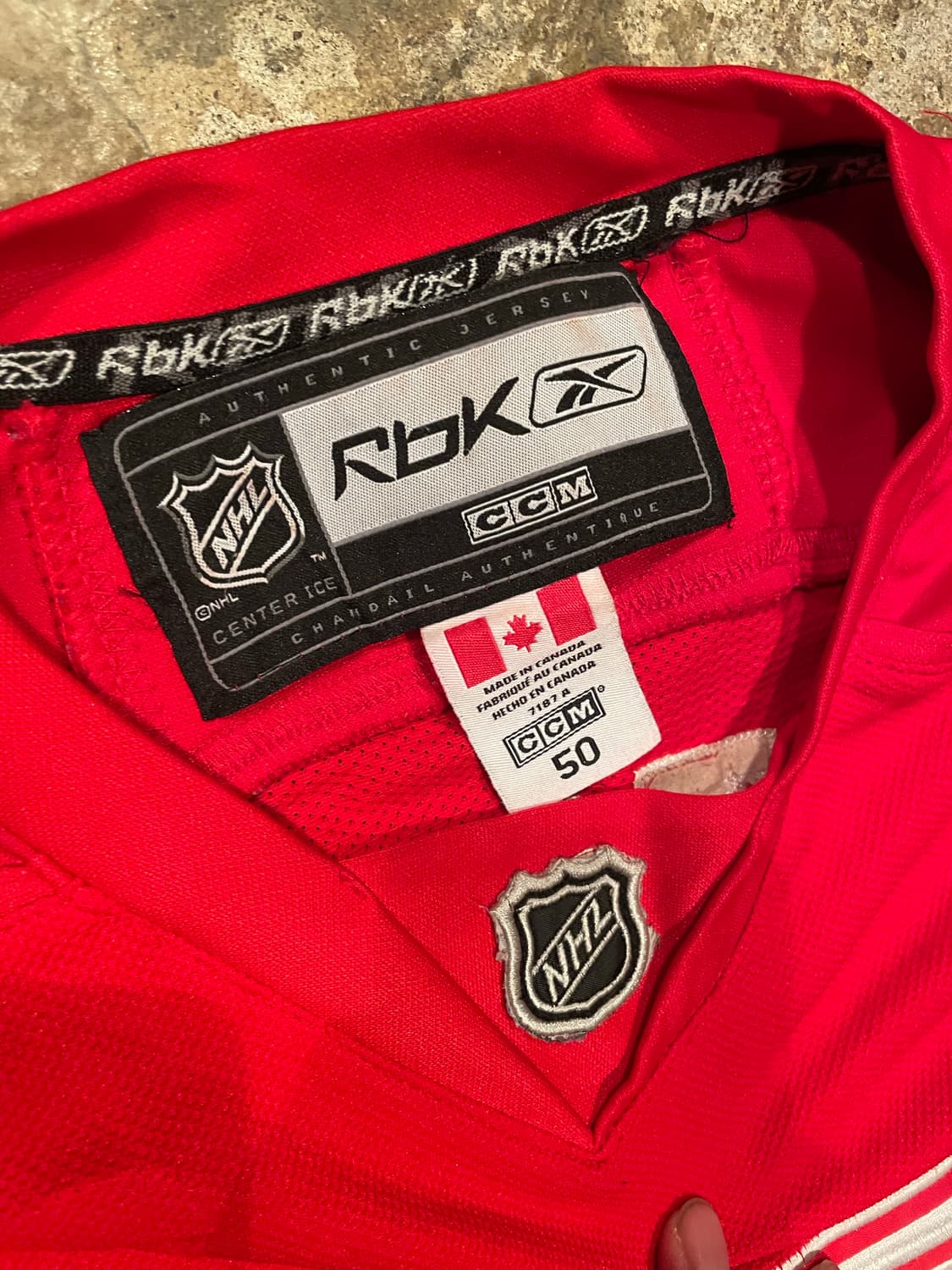 00s 리복 레드윙스 져지(105) 상품이미지5