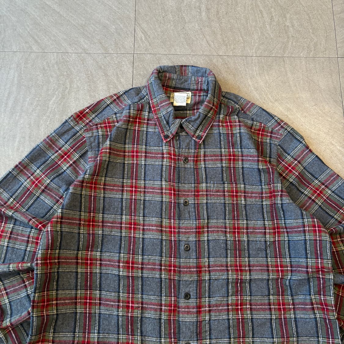 L.L.bean 정품 엘엘빈 플란넬 셔츠 상품이미지3
