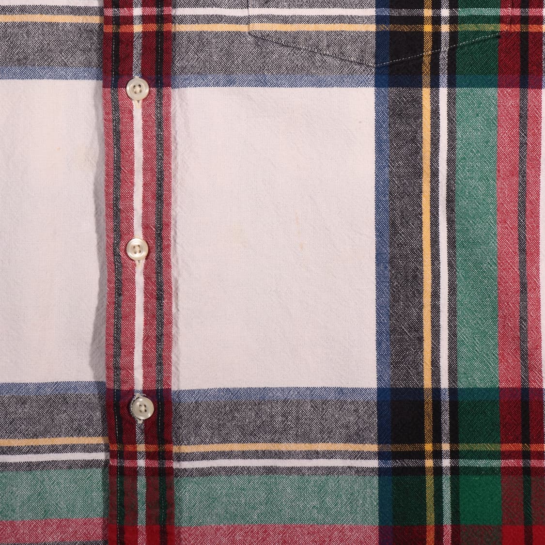 90s 갭 코튼 체크셔츠 상품이미지4