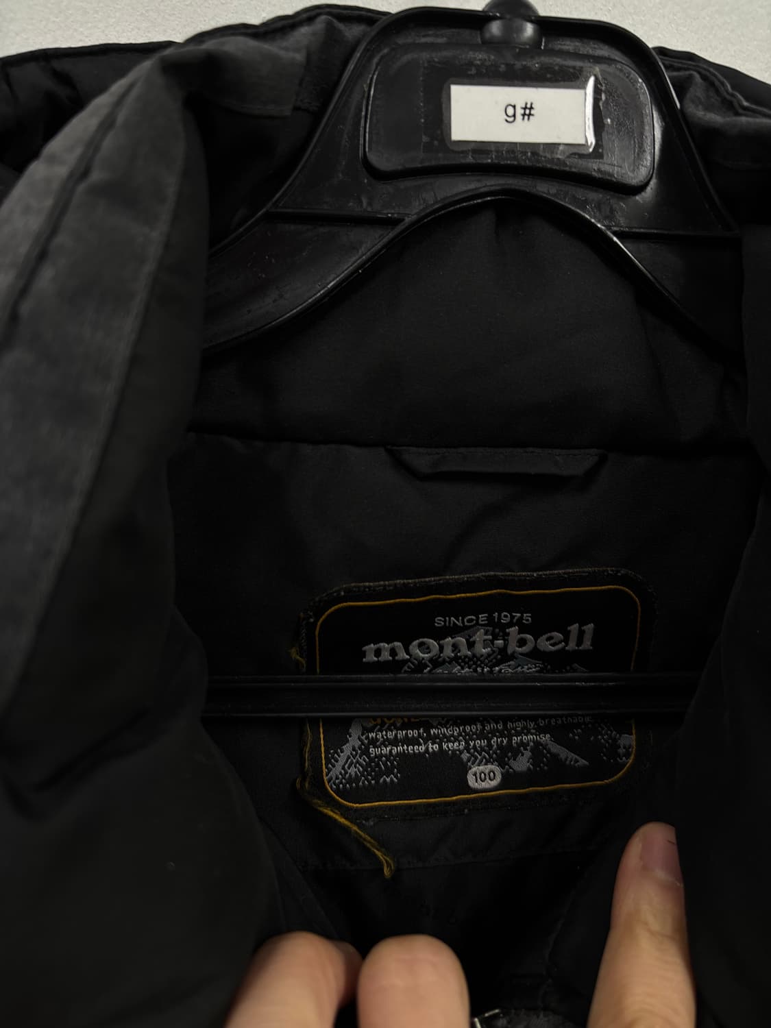 몽벨 후드탈착 구스 다운패딩 상품이미지7