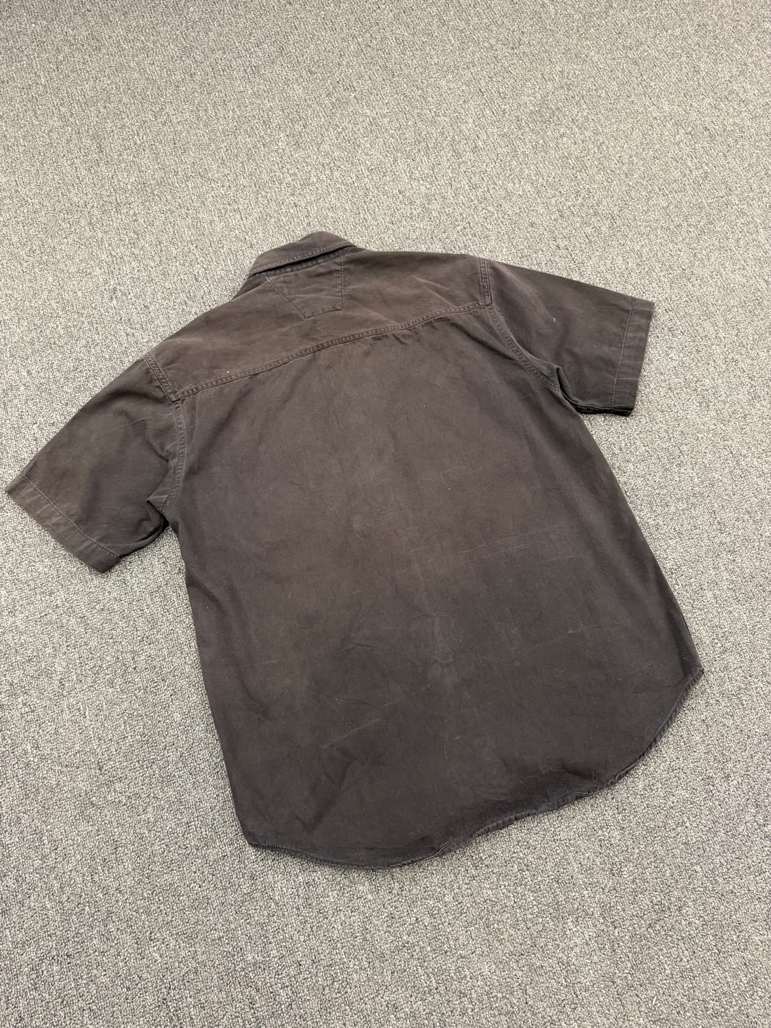 M)할리데이비슨 빈티지 로고패치 반팔 셔츠 상품이미지7