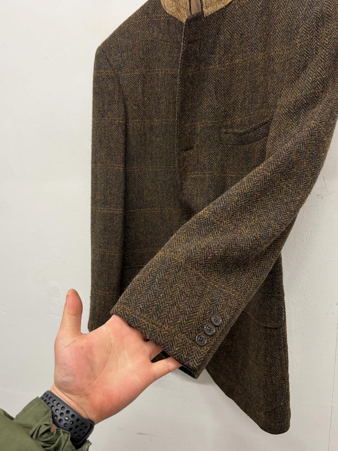 브룩스 브라더스 헤리스트위드 울 자켓 상품이미지4