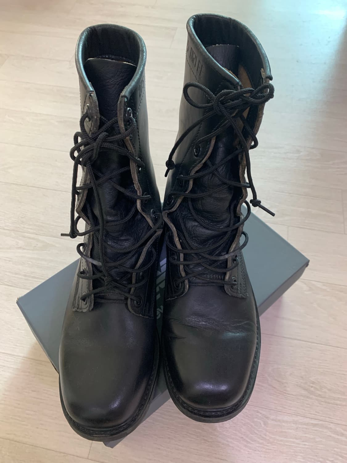 밀리터리 리얼레더 워커 군화 275mm 상품이미지7
