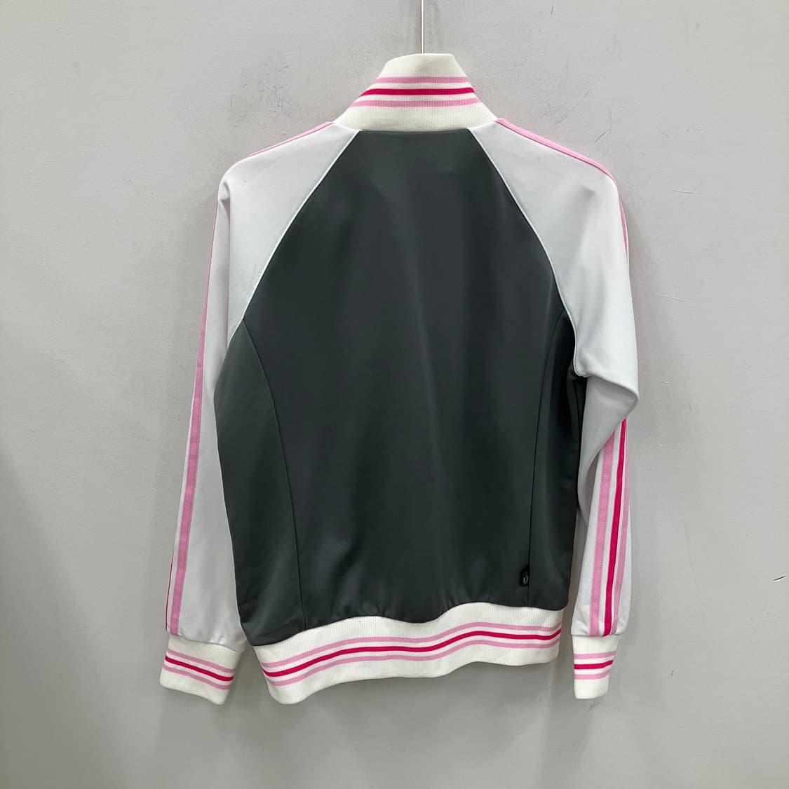 아디다스 삼선 져지 그레이/핑크 상품이미지2