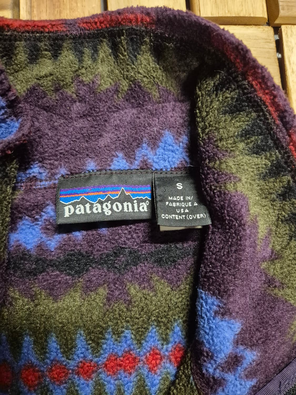 Patagonia 파타고니아 아즈텍 신칠라 스웨터 반집업 상품이미지6