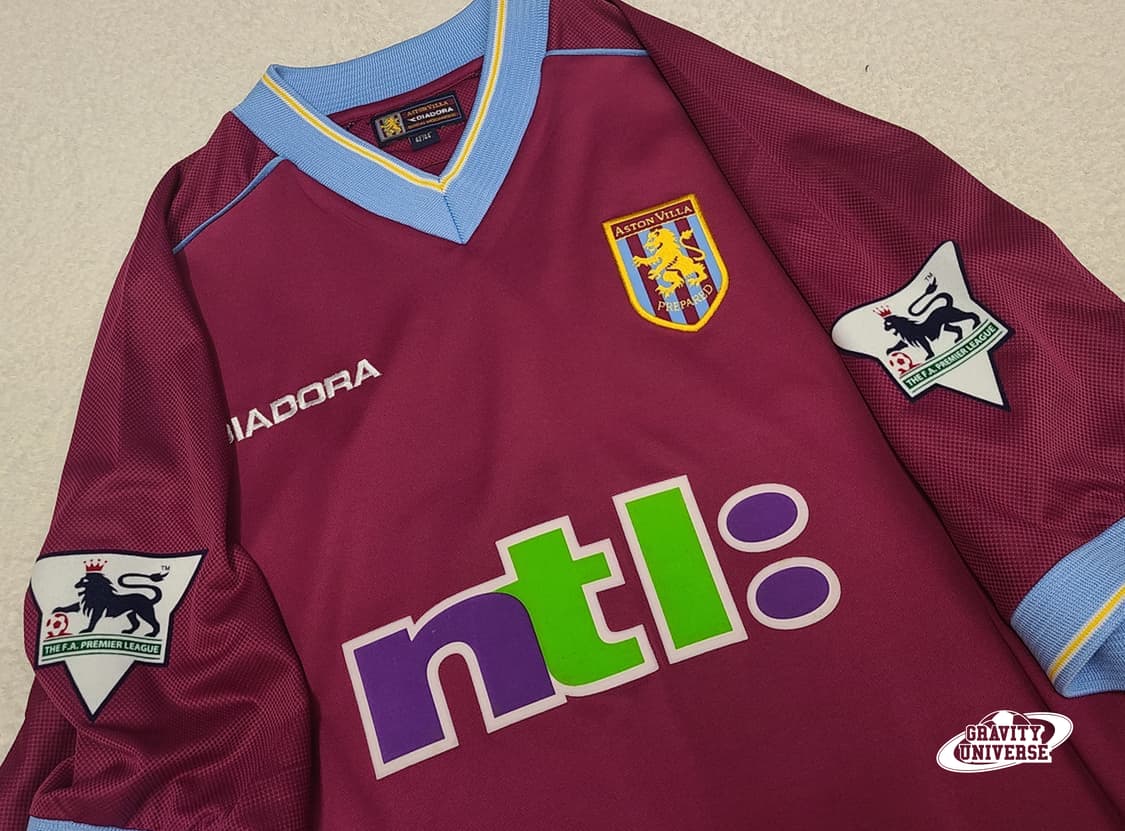 아스톤빌라 01-02 지놀라 유니폼 상품이미지3