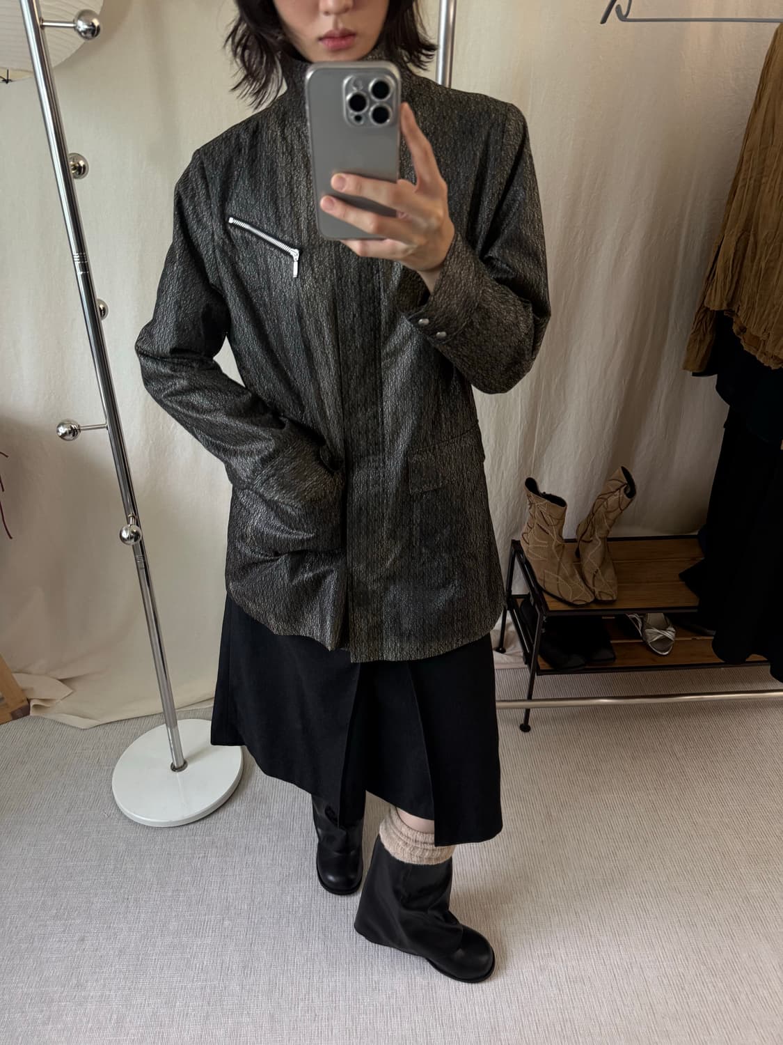 Marc Jacobs Look 울 미디 스커트 상품이미지3