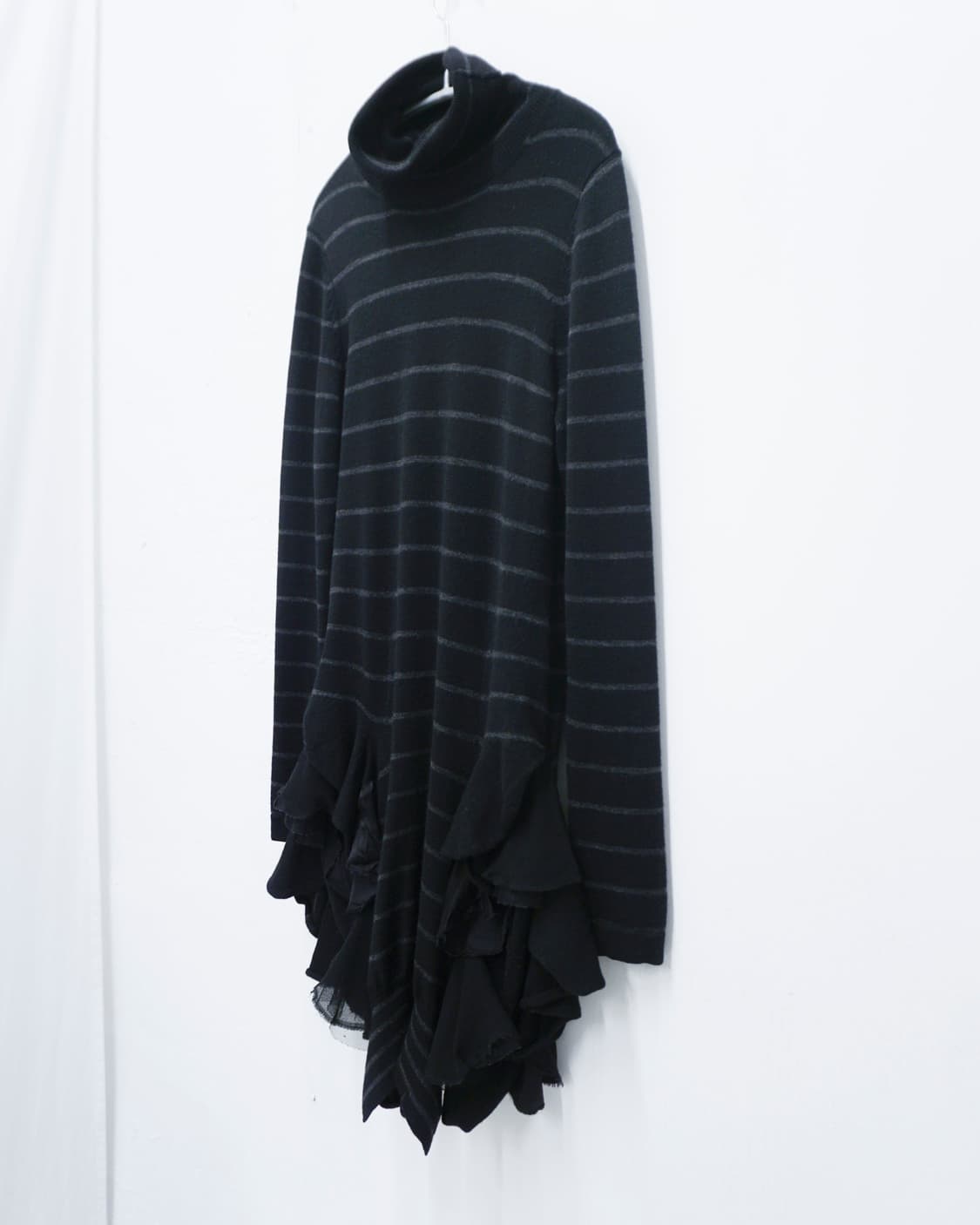 SACAI stripe ruffle knit dress  상품이미지4