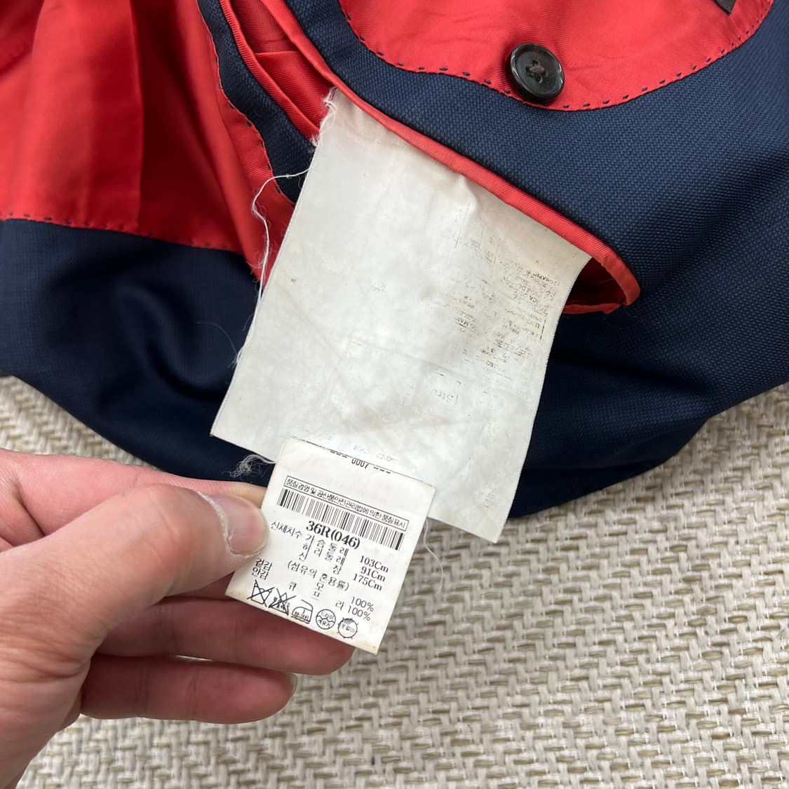 수트서플라이 울 블레이저 r3500  상품이미지7