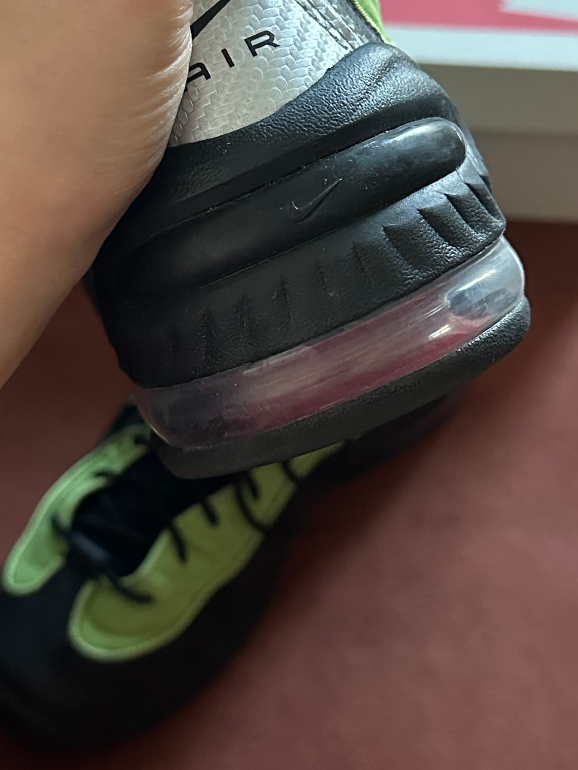 나이키 x 스투시 에어 페니 2 비비드 그린 앤 블랙 상품이미지7