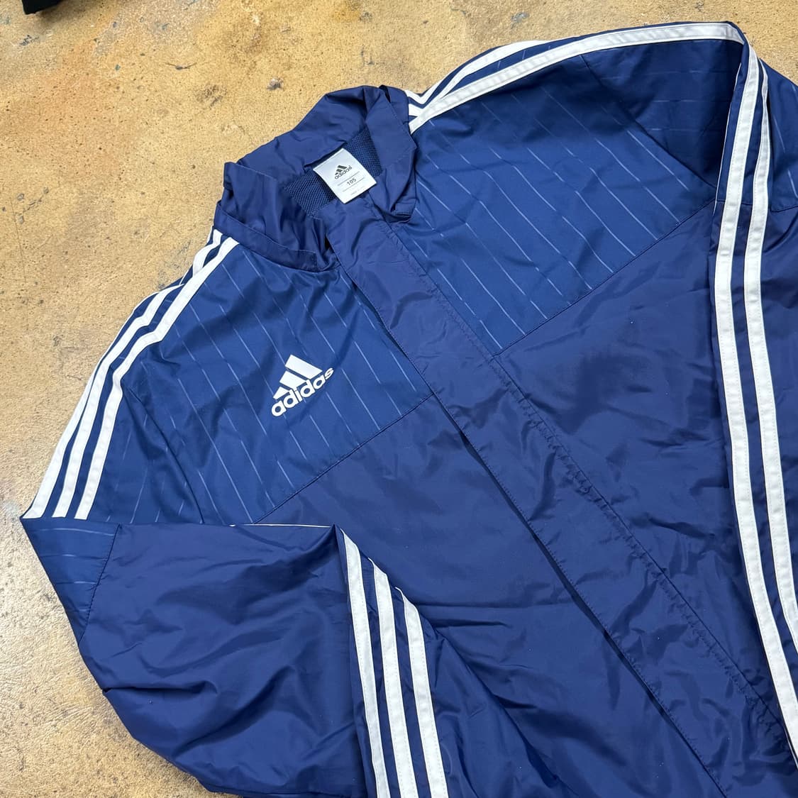 [정품/105] 아디다스 네이비 바람막이 b10 상품이미지1