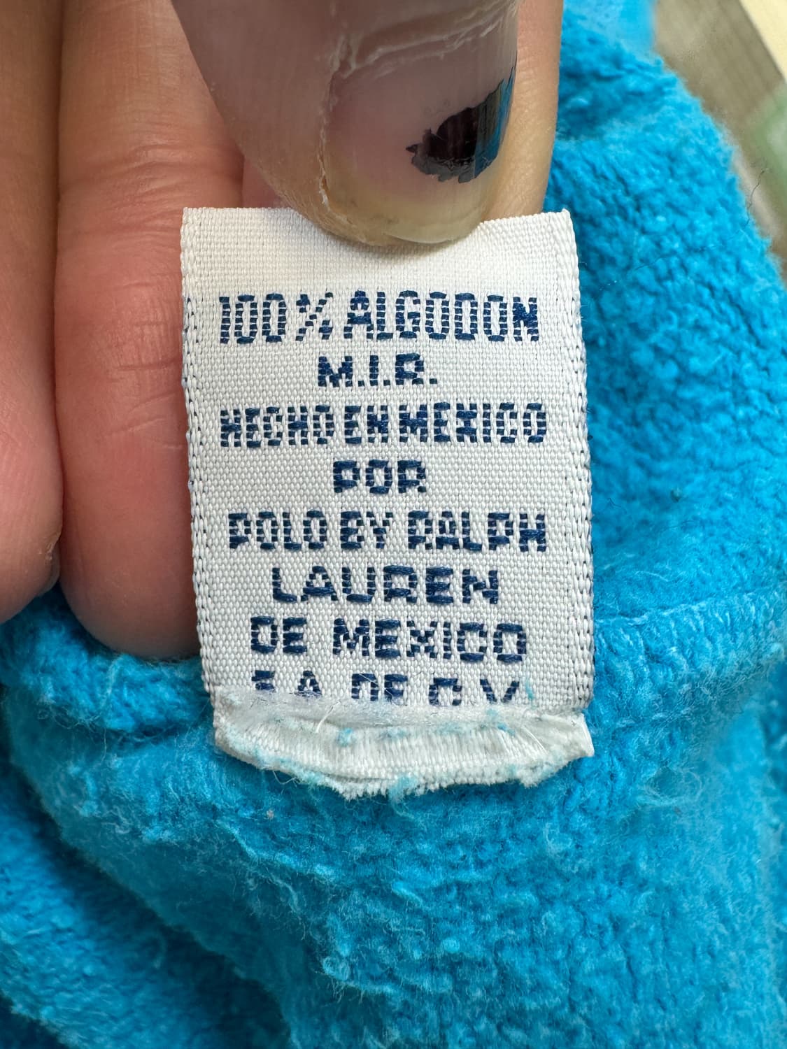 폴로랄프로렌 90s 유니 패치 스웻셔츠 상품이미지7