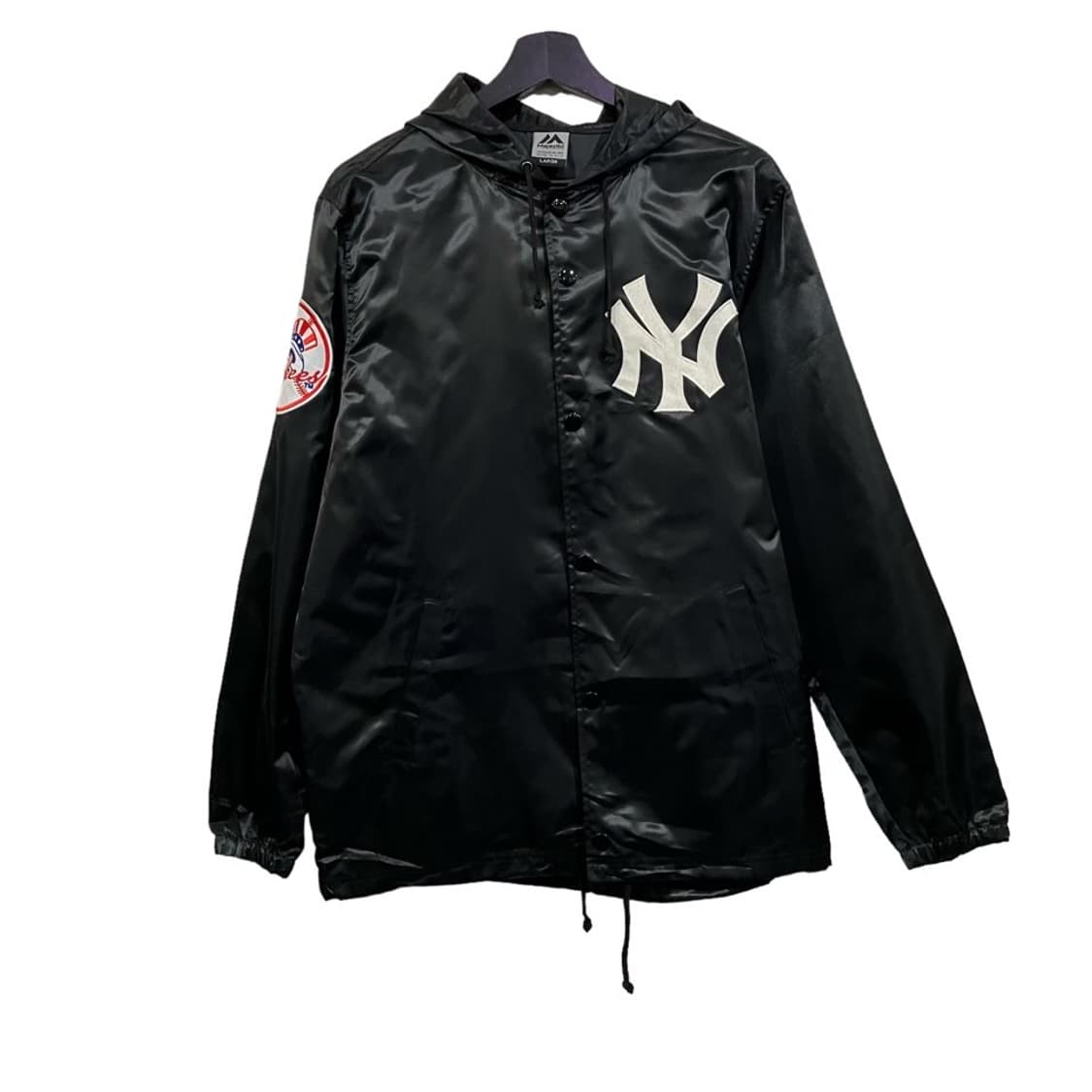 마제스틱 뉴욕양키즈 빅로고 코치자켓 상품이미지2