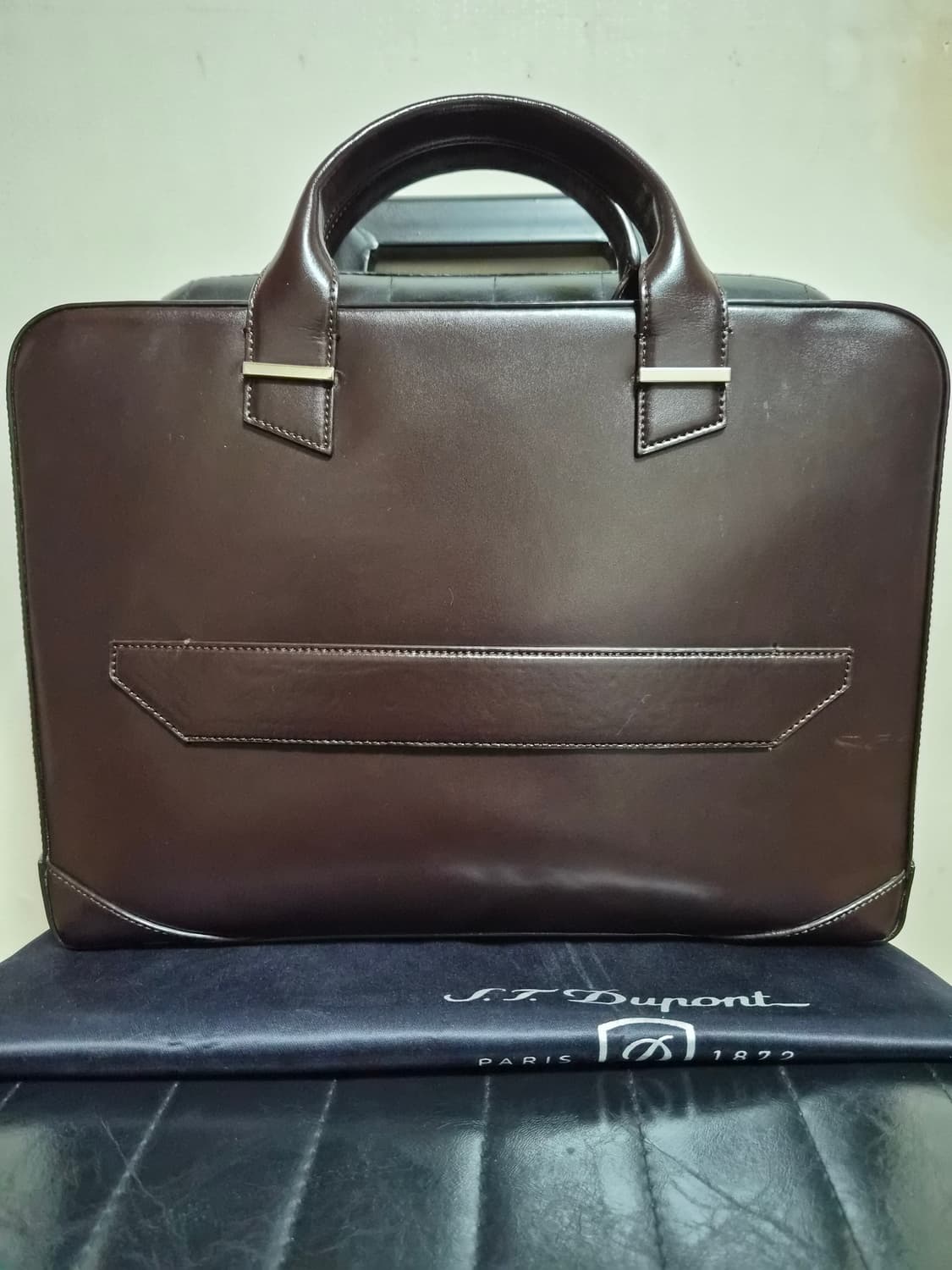듀퐁 브라운 서류가방 상품이미지2