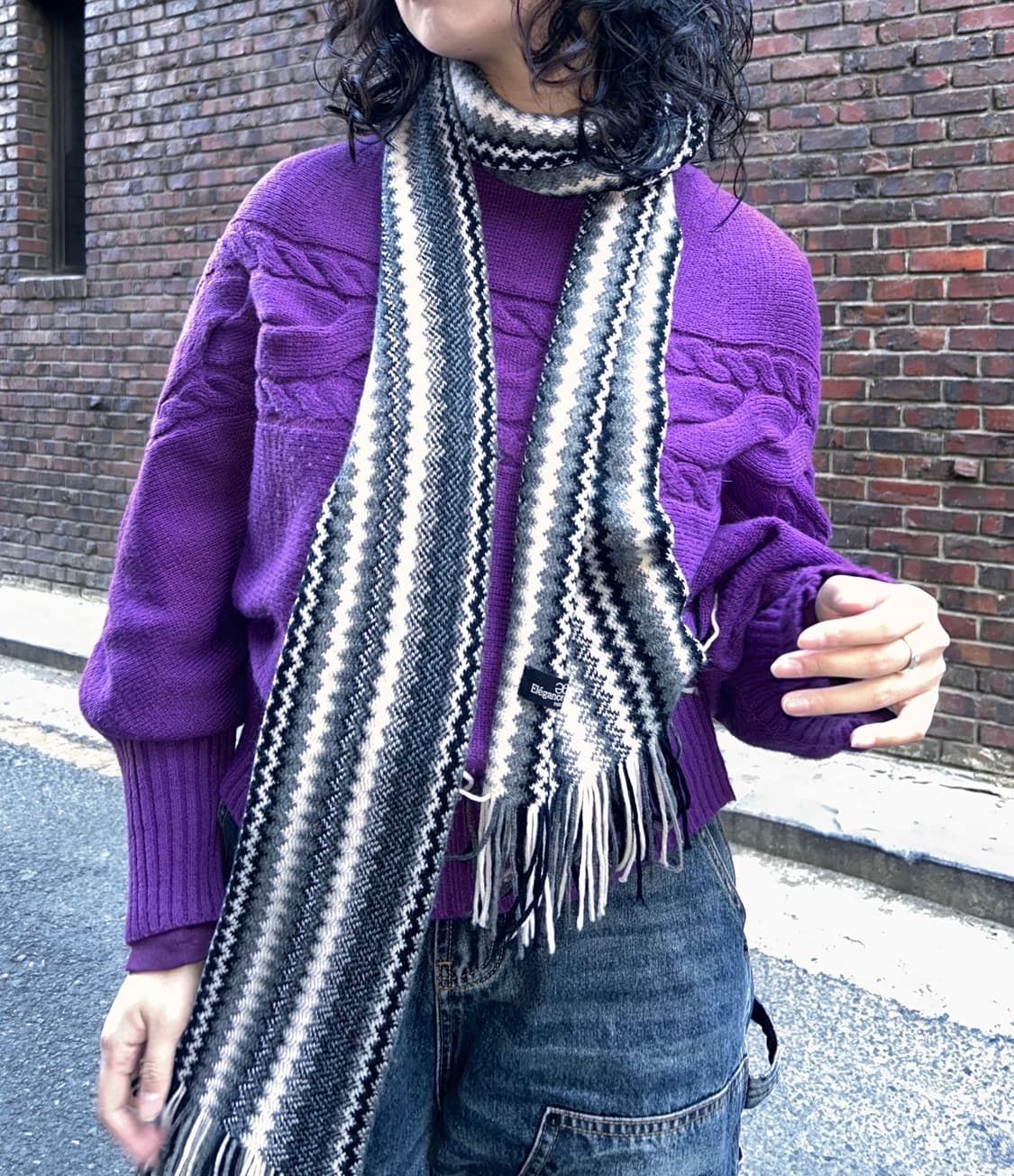 Elegance Paris muffler  상품이미지5