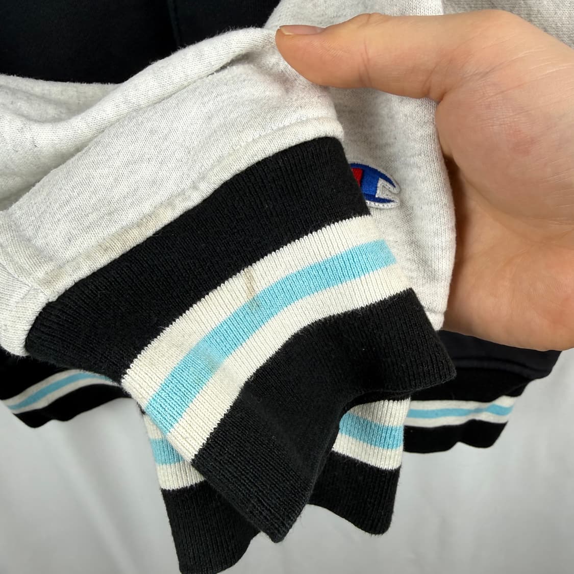 (M) 챔피온 리버스 위브 백 스티치 자켓 상품이미지5