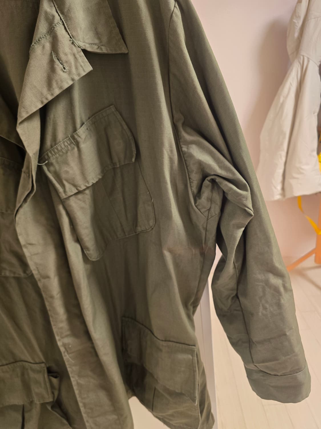 US ARMY 오리지날 퍼티그 자켓 XL-R 상품이미지4