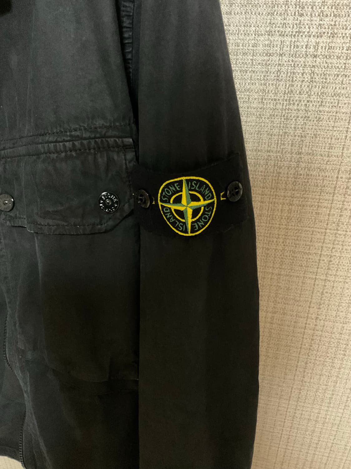 23FW 스톤아일랜드 브러쉬드 오가닉 코튼 오버셔츠  상품이미지2