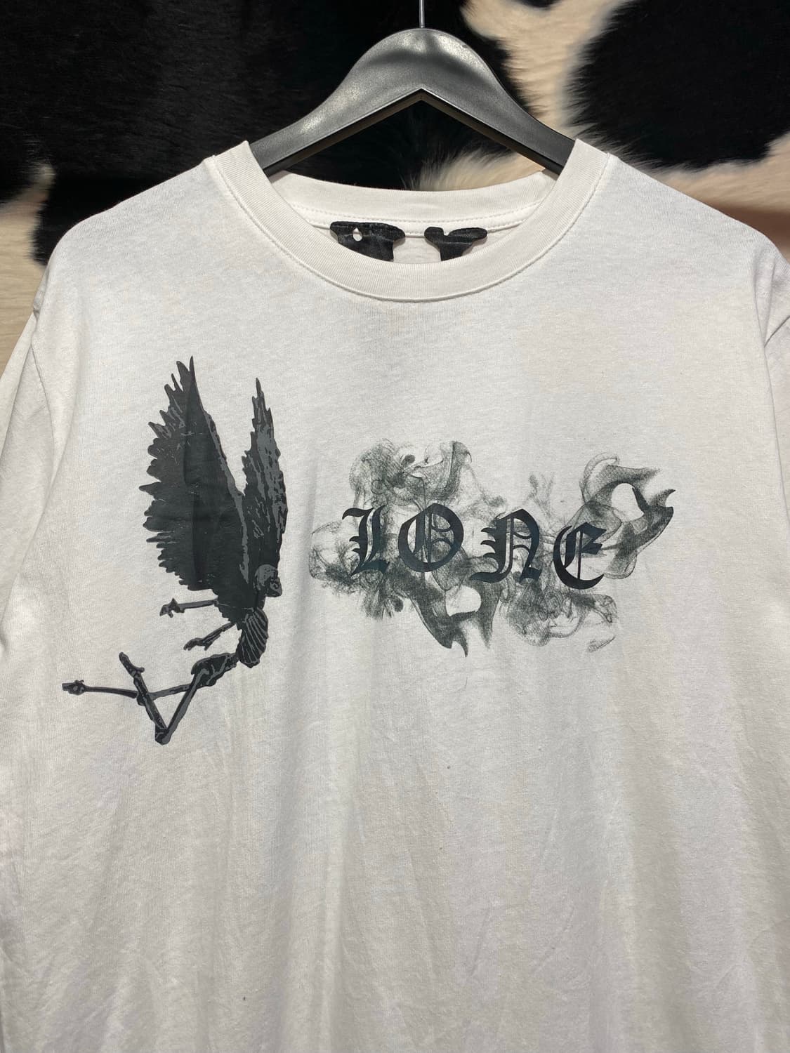 Vlone 해골 윙 프린팅 반팔 티셔츠 상품이미지3