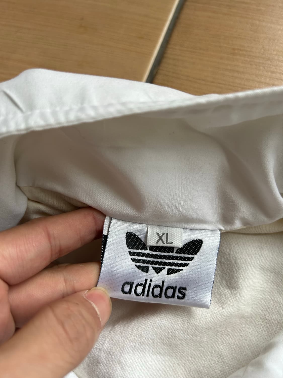 80‘s Adidas 아디다스 바람막이 화이트/블랙 상품이미지5