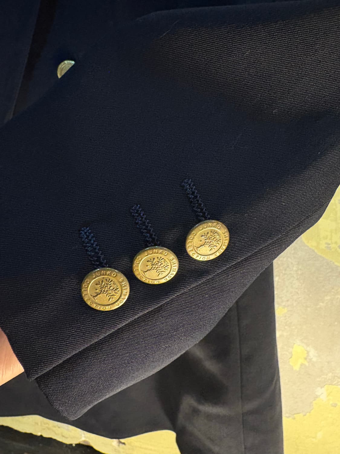 Junkoshimada 준코시마다 네이비 금장 블레이저 상품이미지5