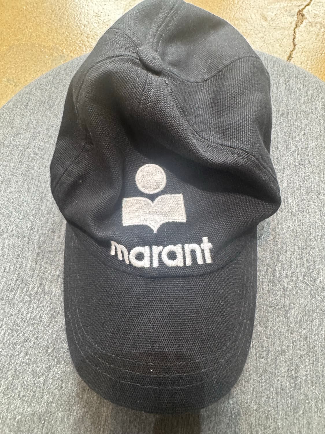 이자벨마랑 블랙 볼캡 모자 상품이미지1