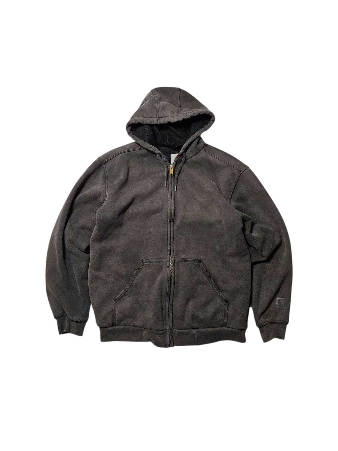 칼하트 빈티지 하드페이딩 와플 후드집업 M 상품이미지2