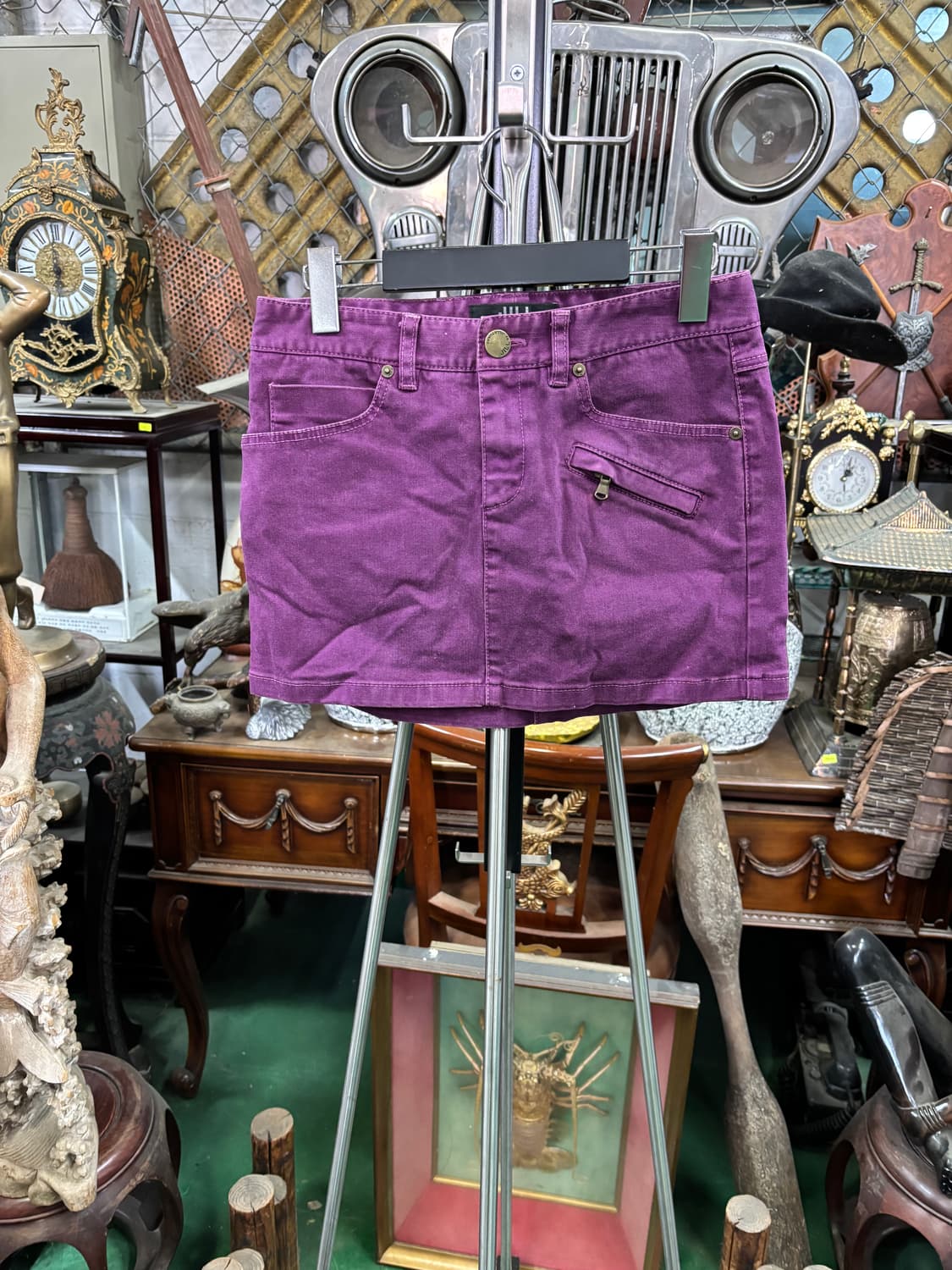 질바이질스튜어트 보라 데님 미니 스커트 상품이미지1