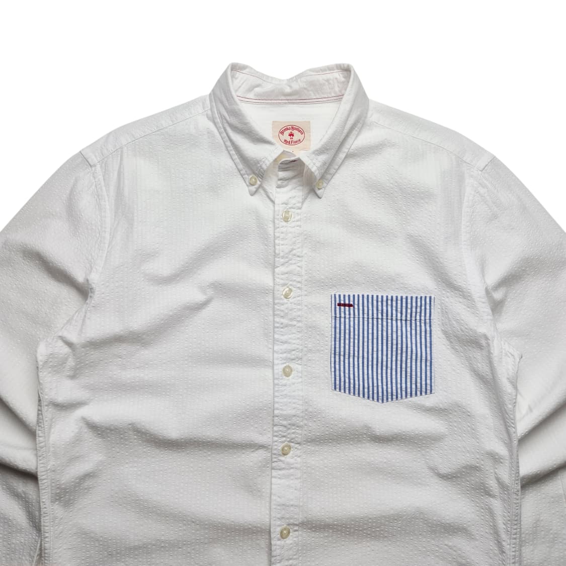 [M] 브룩스브라더스 시어서커 포켓 셔츠 상품이미지3