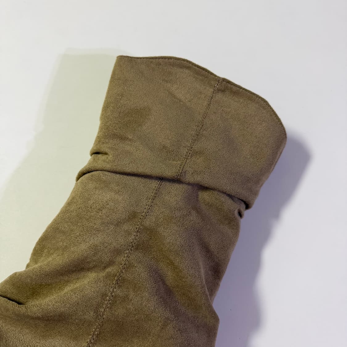 새상품 여자 스퀘어 앵클부츠 240 상품이미지3