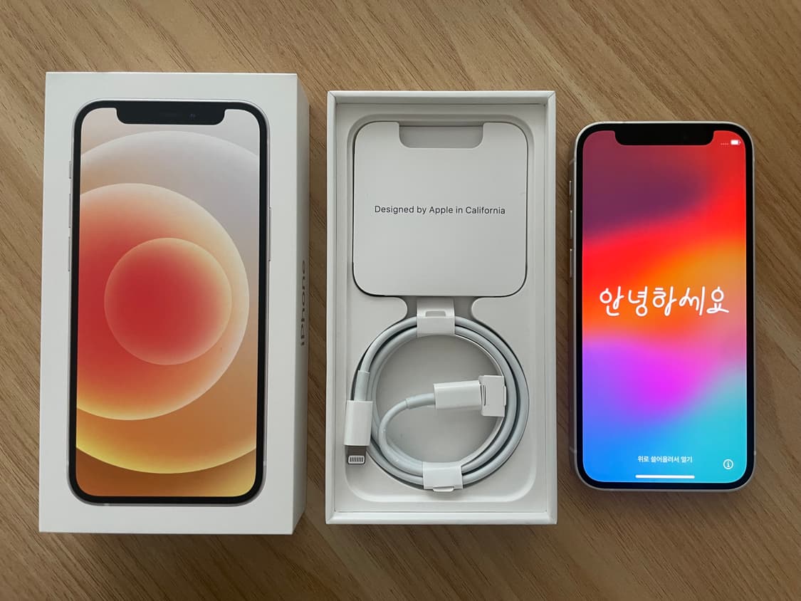 아이폰12 미니 화이트 64기가 상품이미지1