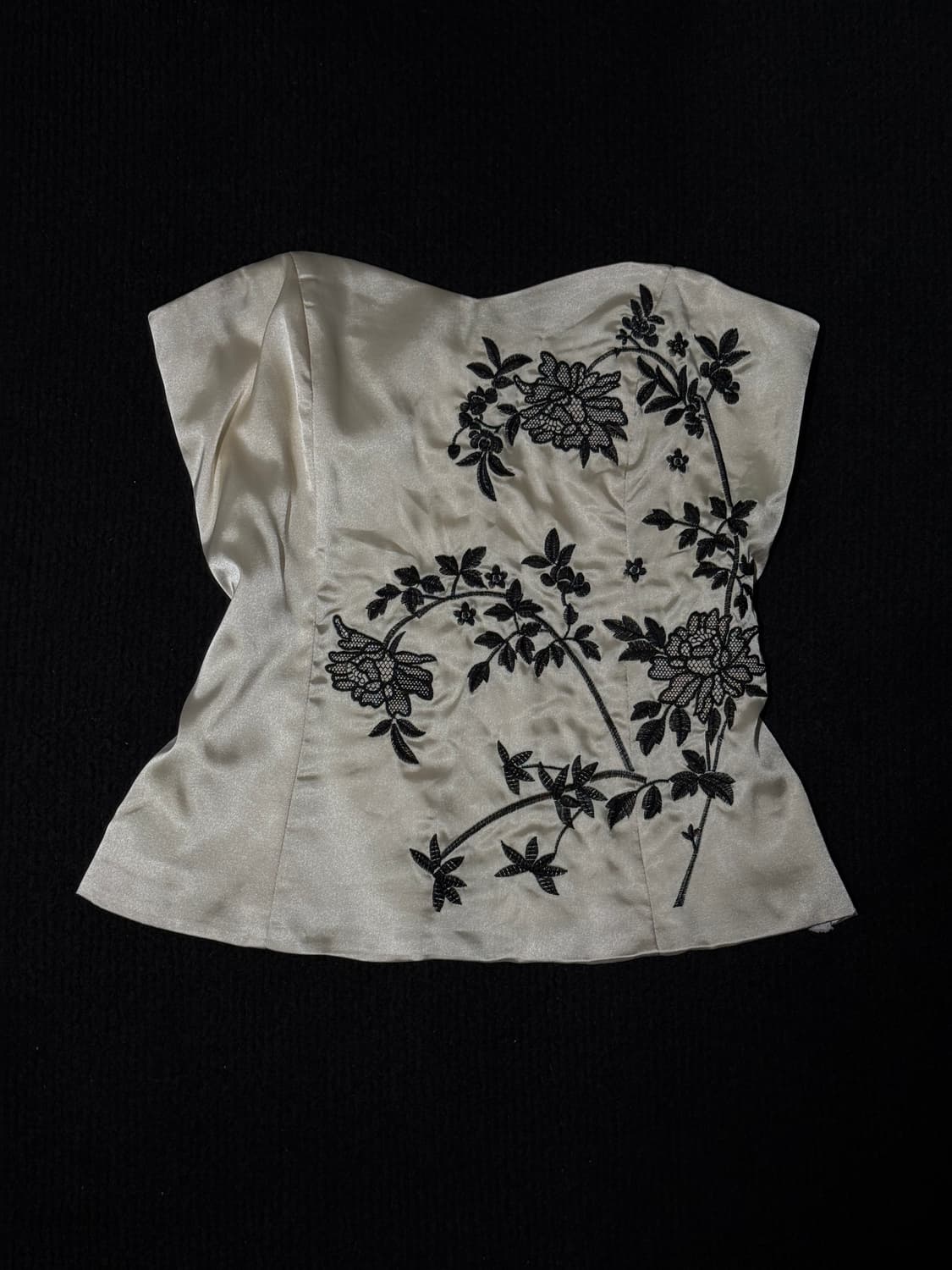 빈티지 오리엔탈 페어리 아카이브 뷔스티에 코르셋 탑 상품이미지1