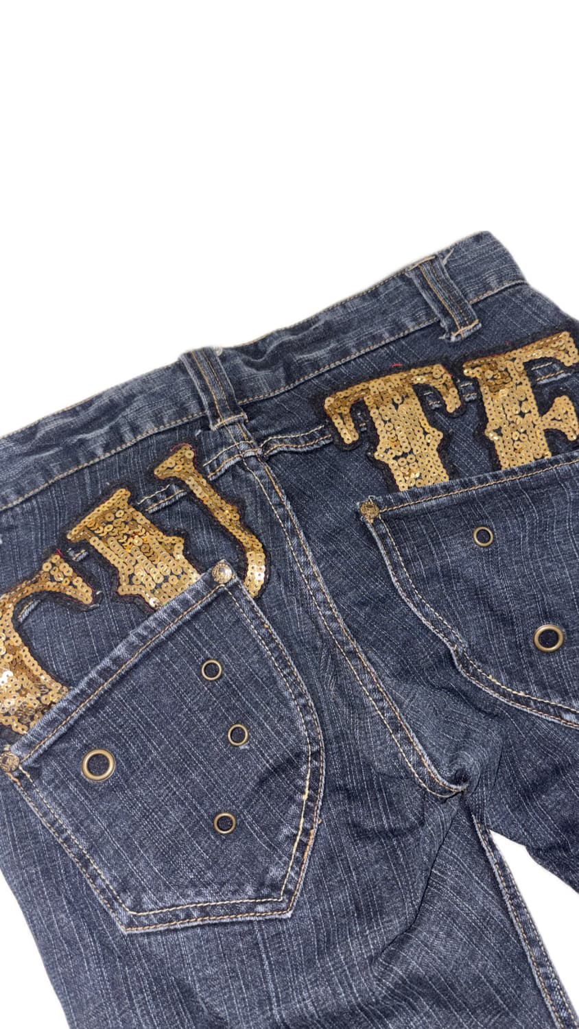 ORIRIN Cute 데님 팬츠 상품이미지3