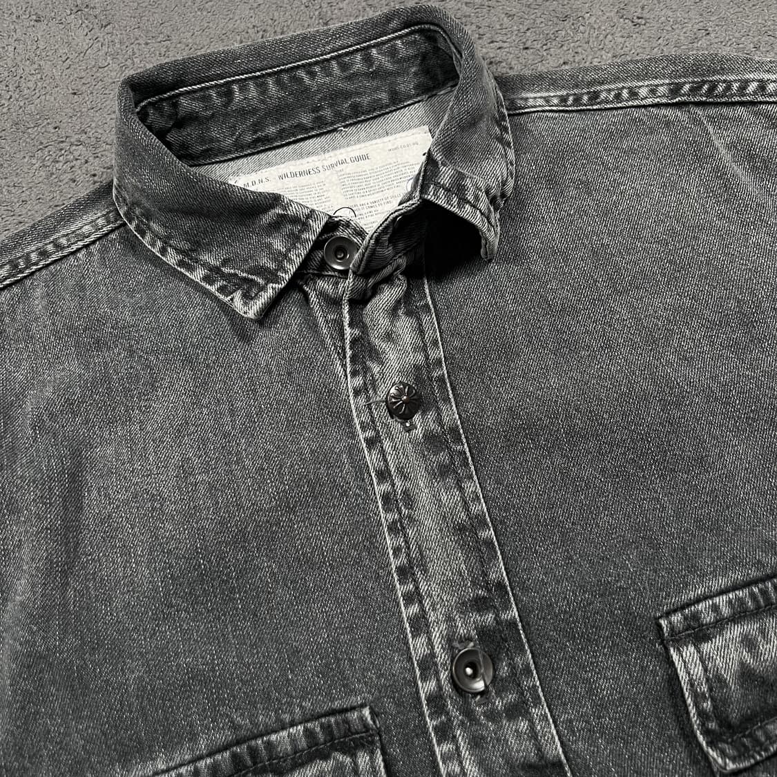 Madness 워싱 데님 셔츠 상품이미지3