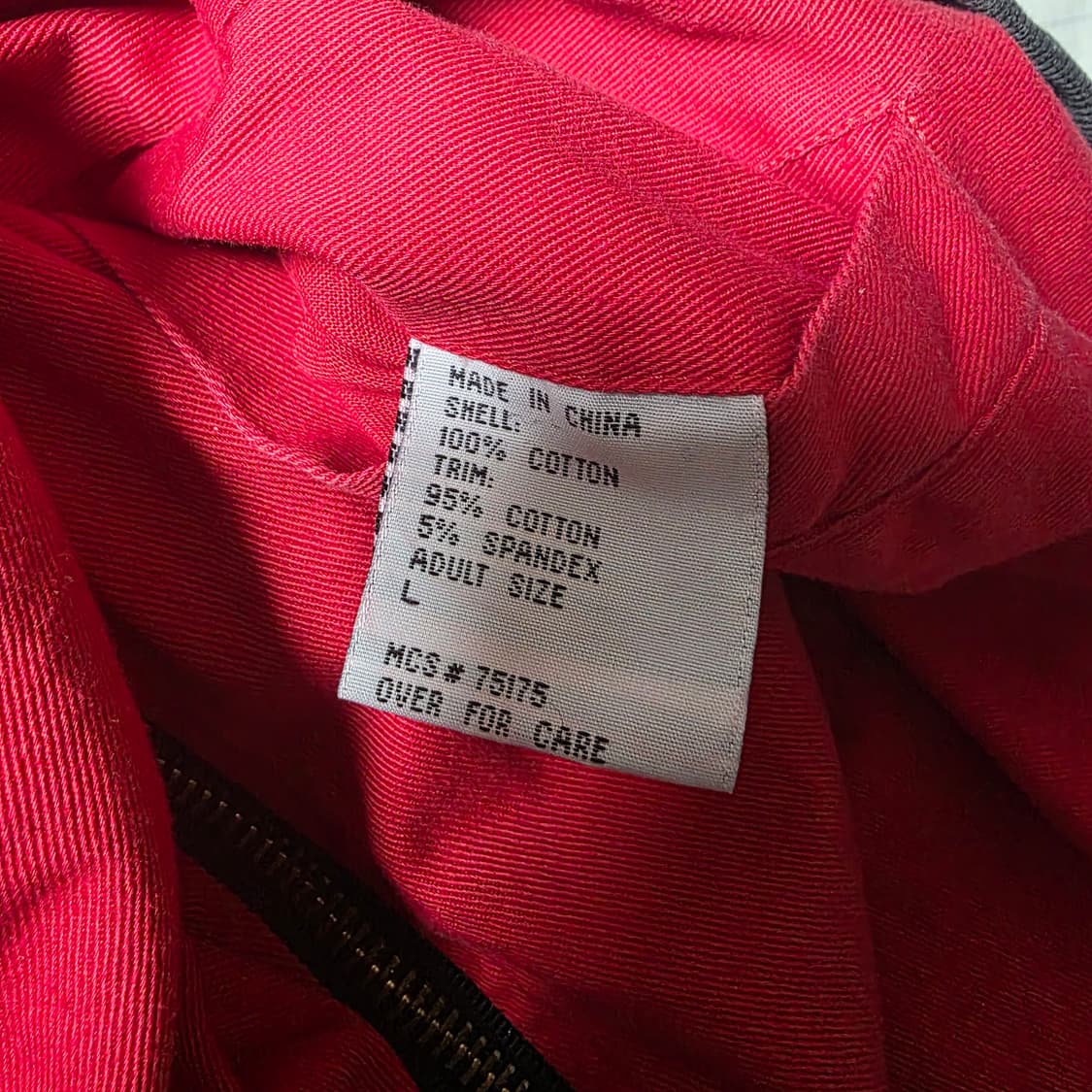 [L] 90s 빈티지 말보로 리버시블 봄버 자켓 블랙/레드 투톤 상품이미지9