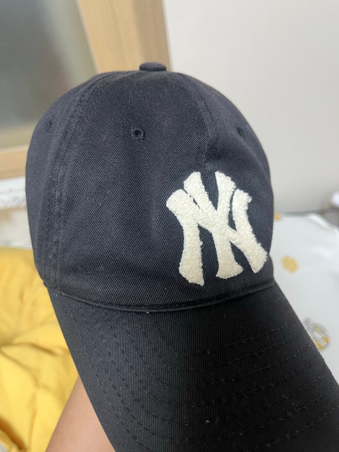 Mlb 양키스 양털로고 볼캡 상품이미지1