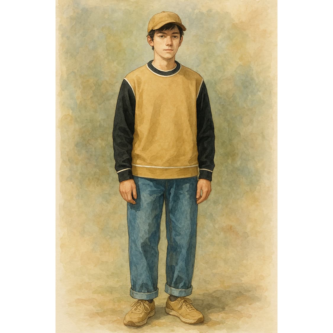 [XL] 휴고보스 BOSS 투톤 코튼 울 니트  상품이미지10