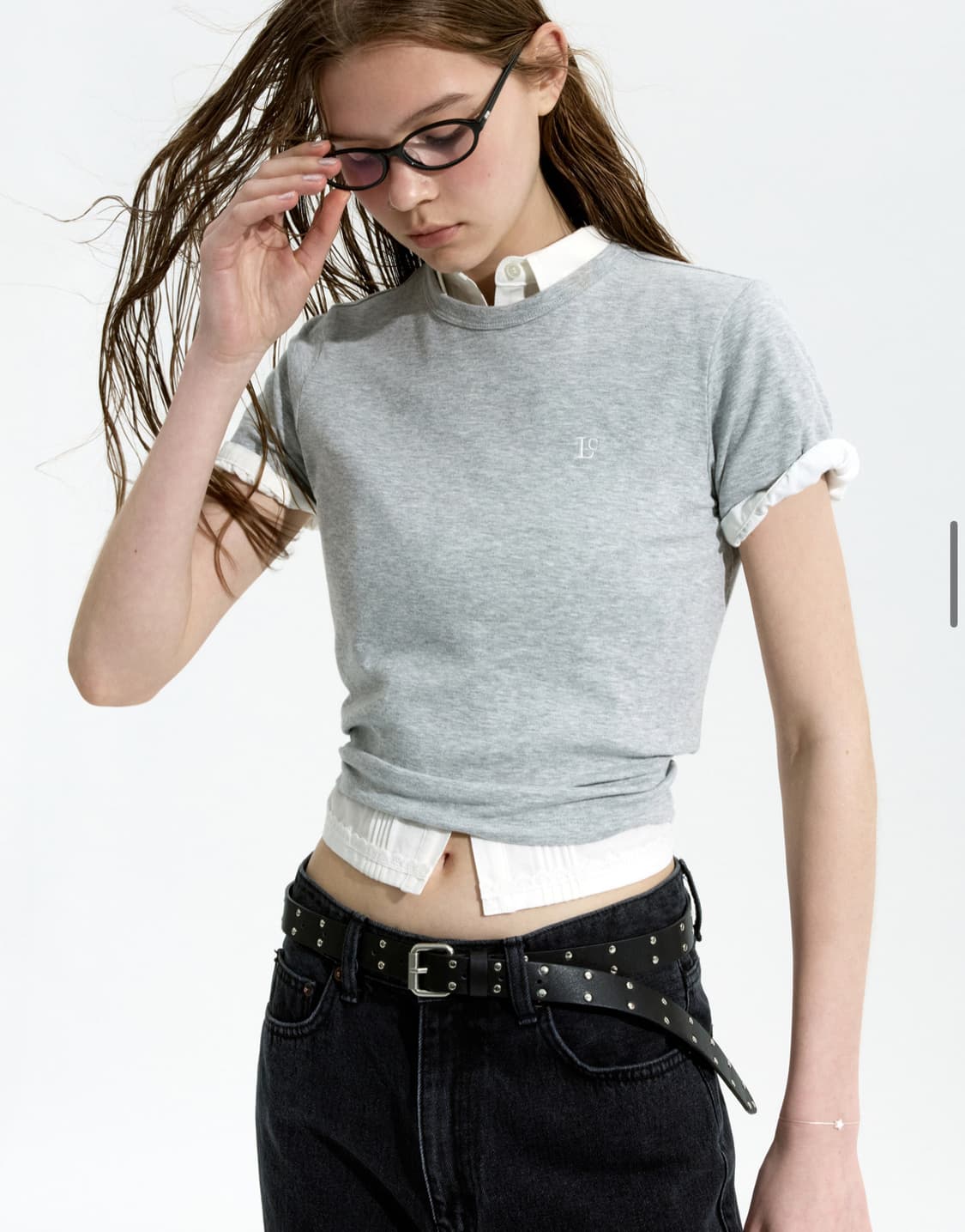 로우클래식 STUDDED LEATHER BELT 판매합니다(당일발송) 상품이미지5