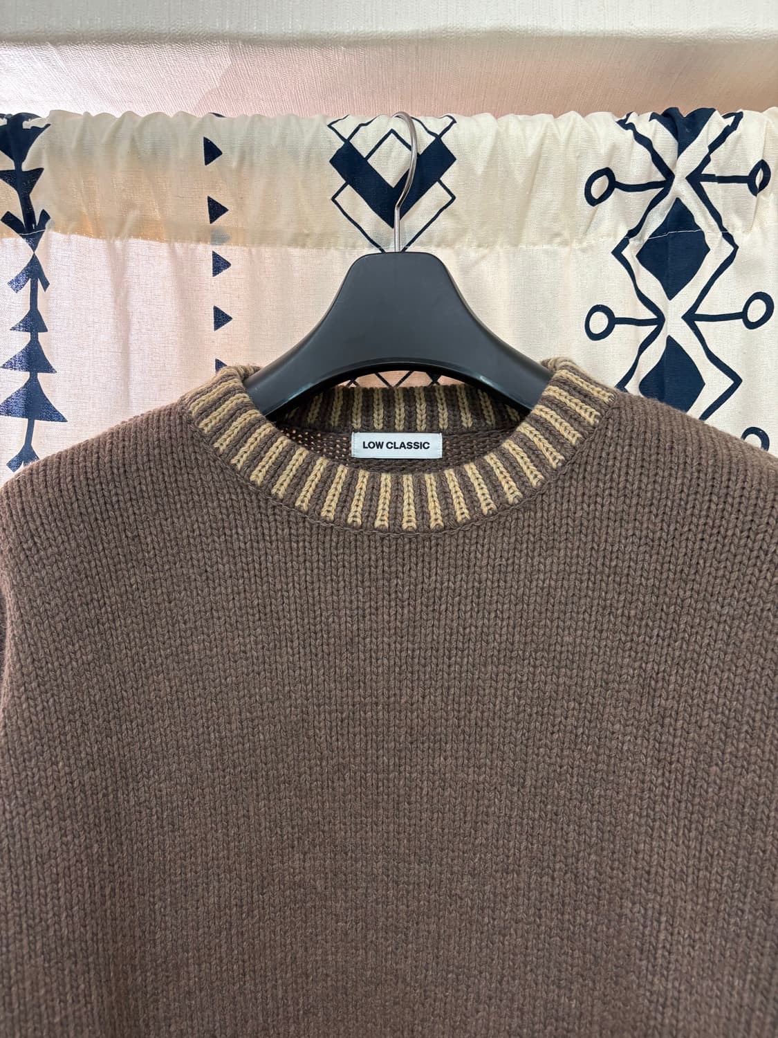 로우클래식 JACQUARD KNIT SWEATER 상품이미지4