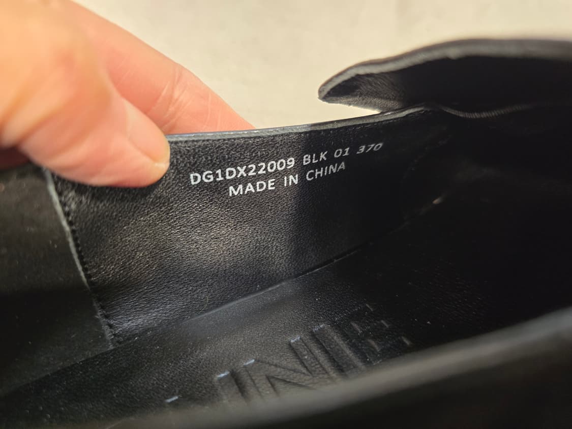 슈콤마보니 마틴로퍼 Suecomma Bonnie 스퀘어  블랙 240~2 상품이미지6