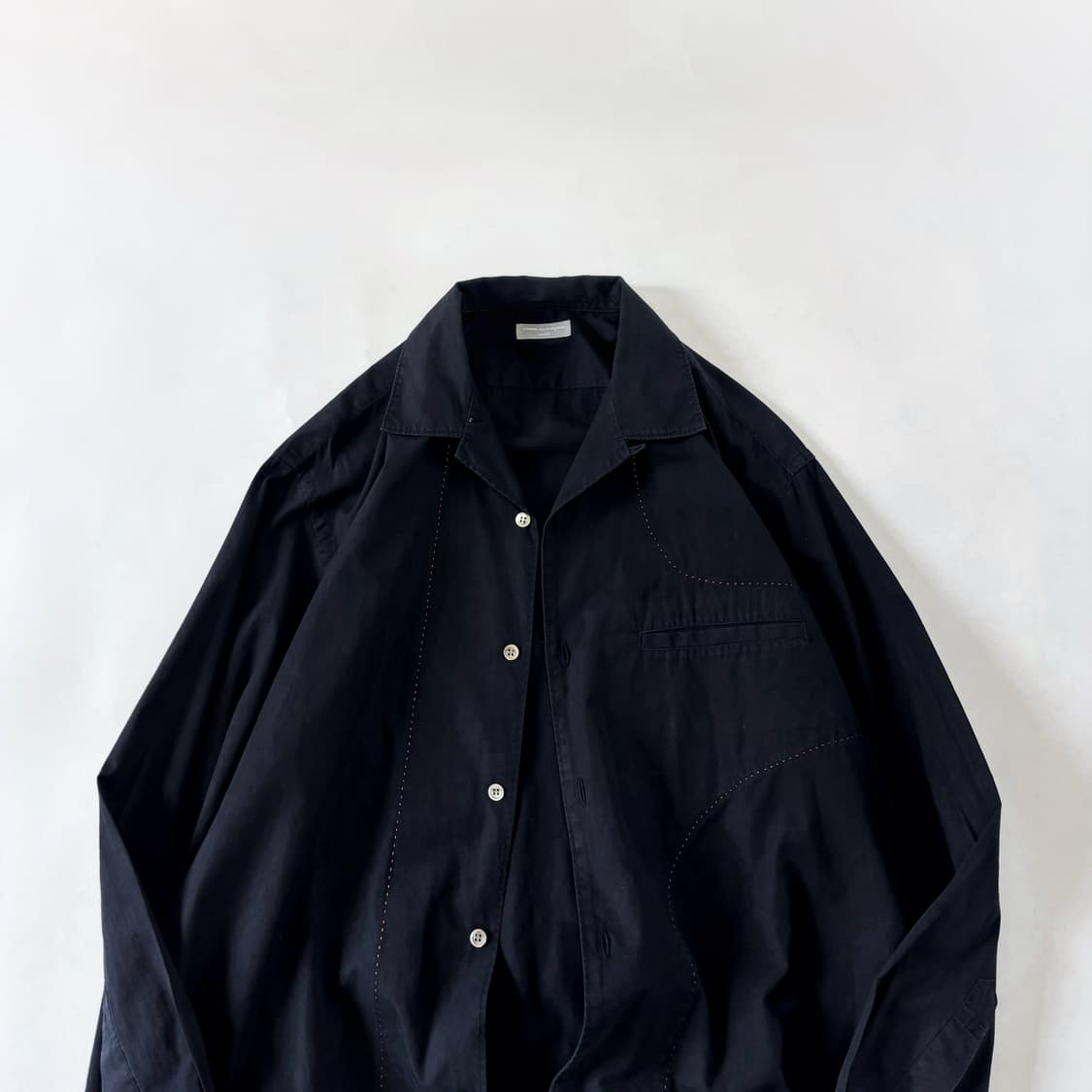 Comme des Garçons블랙 미니멀 셔츠 상품이미지4