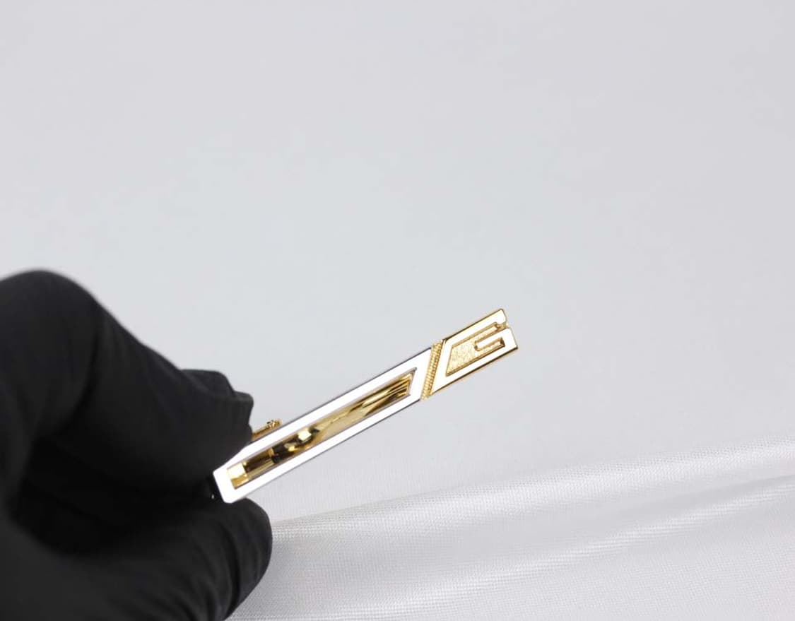 지방시 A등급 5cm G모티브 유광 남자 명품 넥타이핀 상품이미지5